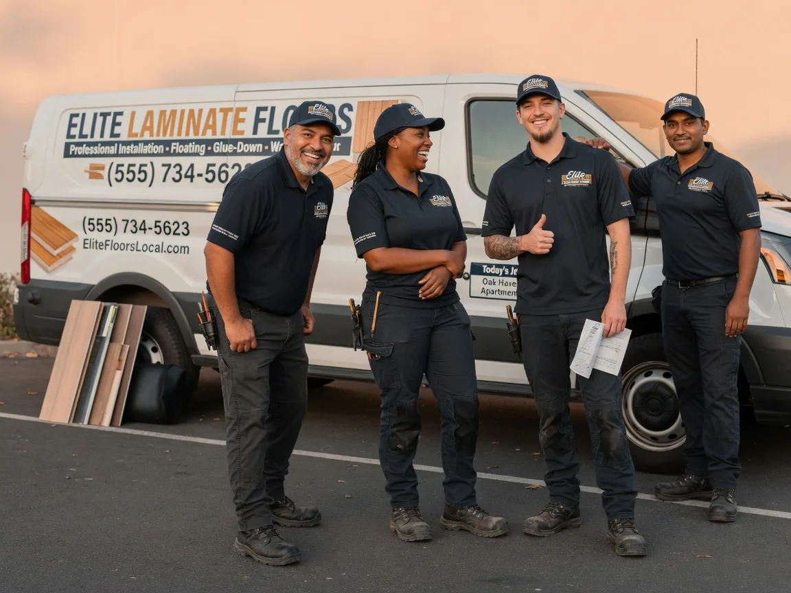Laminate flooring installation company in Odell, TX